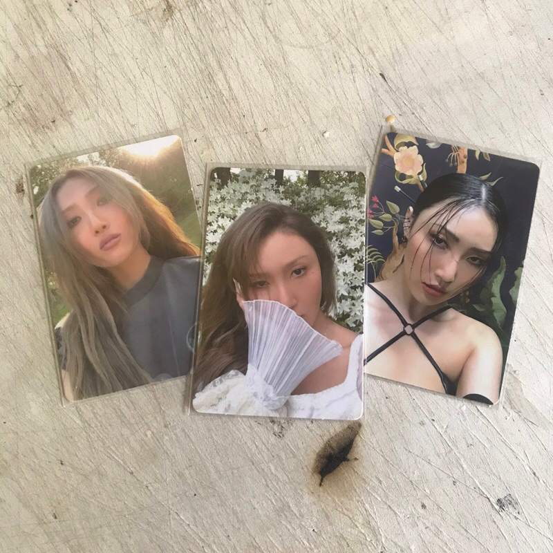 photocard official hwasa mamamoo