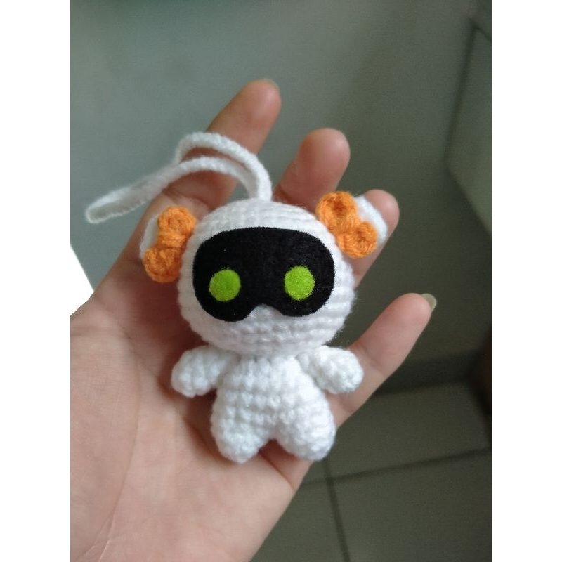 HANDMADE AMIGURUMI WOOTTEO CROCHET-KEYCHAIN GANTUNGAN TAS BONEKA RAJUT-SOUVENIR