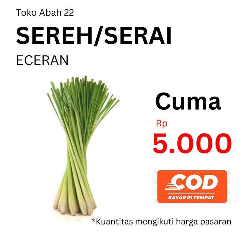 

SEREH/SERAI ECERAN CUMA 5.000