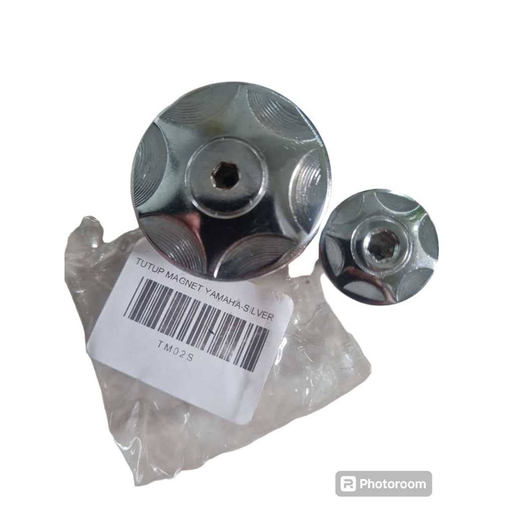 TUTUP MAGNET YAMAHA KOIN TUTUP MAGNET CNC UNIVELSAL L CROM MOTOR YAMAHA VEGA R ZR JUPITER Z CRYPTON