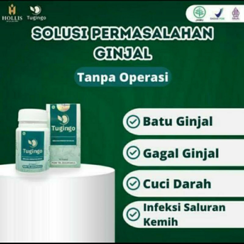 TUGINGO Asli Obat Herbal Batu Ginjal Tugingo Original Obat Ginjal Ampuh Tugingo Obat Ginjal Alami Tu