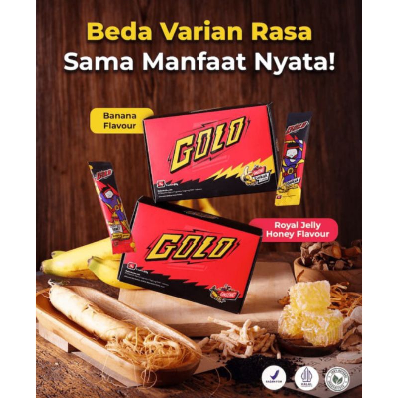 GOLO Ginseng Botanical Banana - Suplemen Pria Meningkatkan Stamina Saat Bercinta