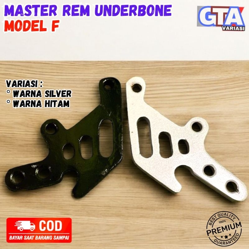 Breket Master Rem Model F Underbone Satria F/FU/FI || Dudukan Master Rem Model Daytona UB Satria Kar