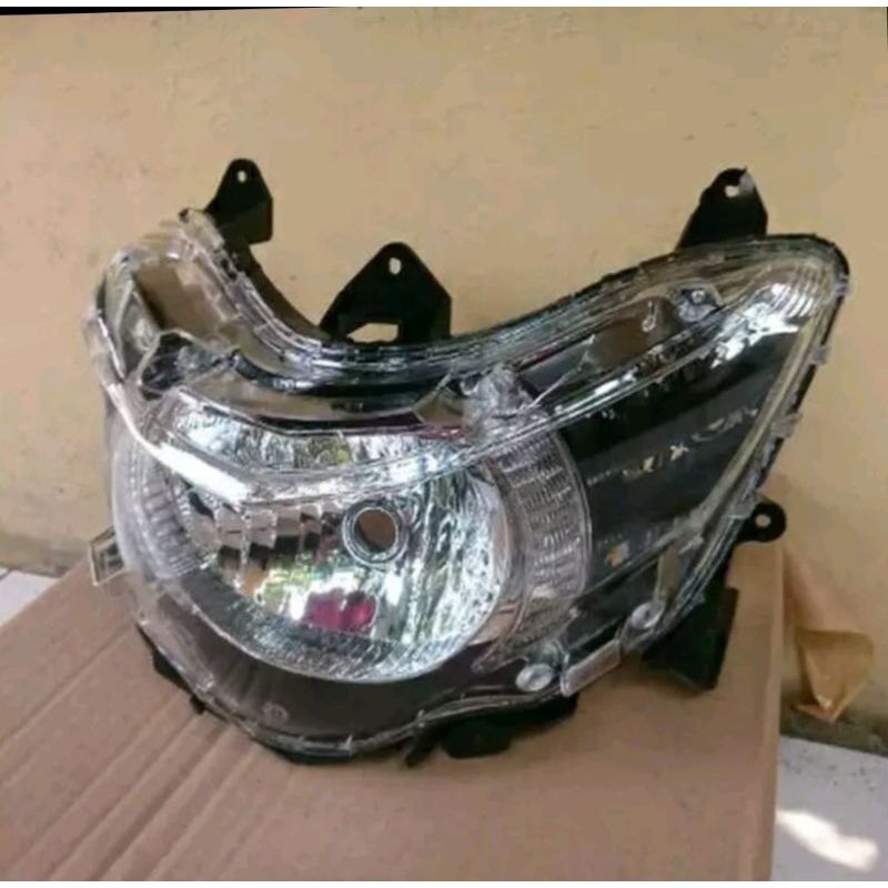 lampu depan motor mio soul GT