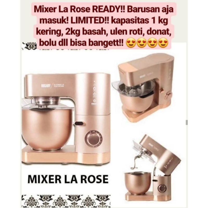 Mixer La Rose Signora 5,5 Liter + Bonus | Standing Mixer