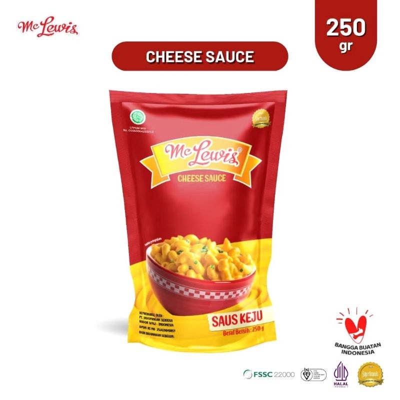 

mc lewis saus keju/cheese sauce