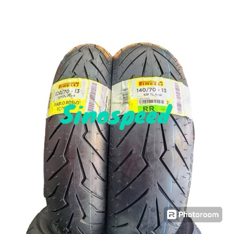 Ban Pirelli Rosso Scooter 120/70-13 140/70-13