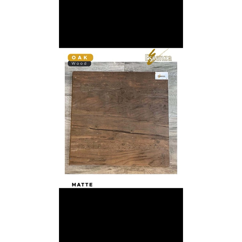 Granit 60x60 Essenza Matt Oak Wood Motif Kayu Alami