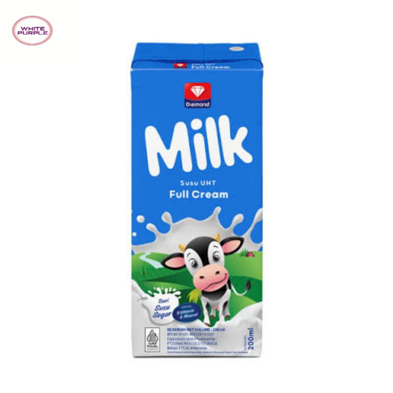 

DIAMOND MILK UHT Full Cream 200ml