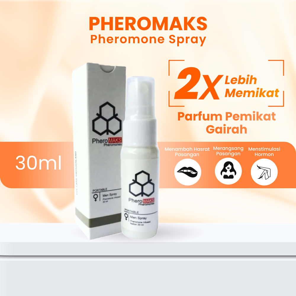 Pheromaks Spray Parfum Pria Terbaik 20ml Original Pemikat Hati Lawan Jenis