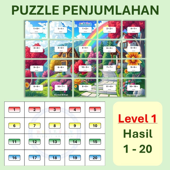 

Puzzle Penjumlahan