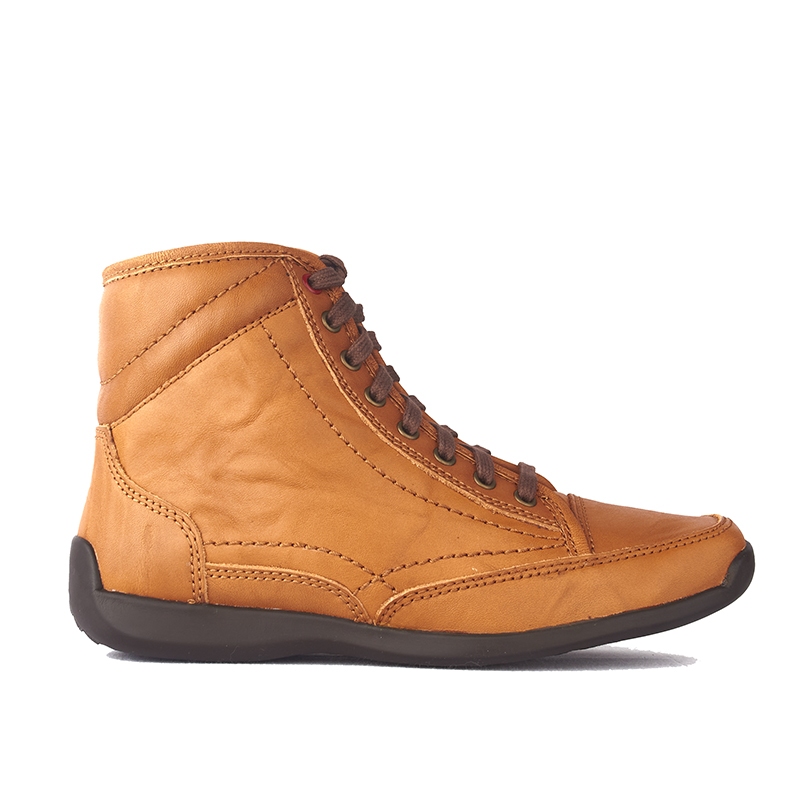 Sepatu Wanita Boots Casual Gino Mariani Elario 2 Tan