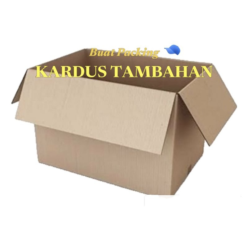 

KARDUS TAMBAHAN UNTUK PACKING || biar lebih aman