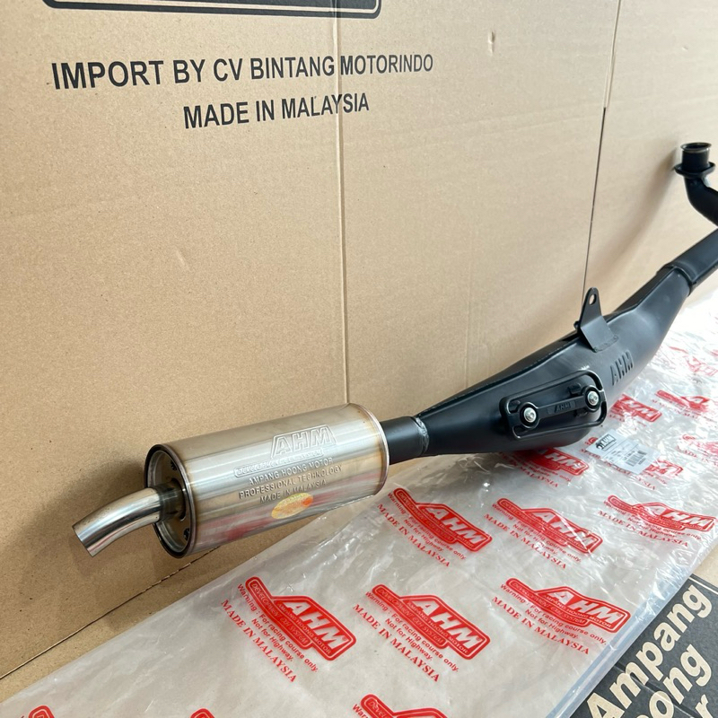 RB Knalpot AHM Ampang Hoong Motor Malaysia Knalpot Ahm Stainless Fizr Fiz Force 1 Knalpot Satria