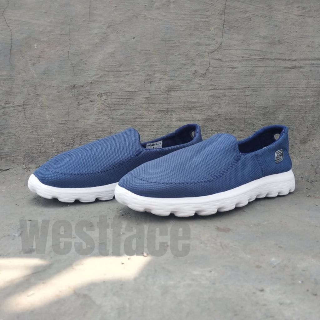 SEPATU SLIP ON PRIA SKECHERS GO WALK SEPATU COWOK CEWEK MADE IN VIETNAM