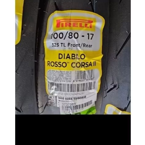 ban pirelli diablo rosso corsa II ring 17