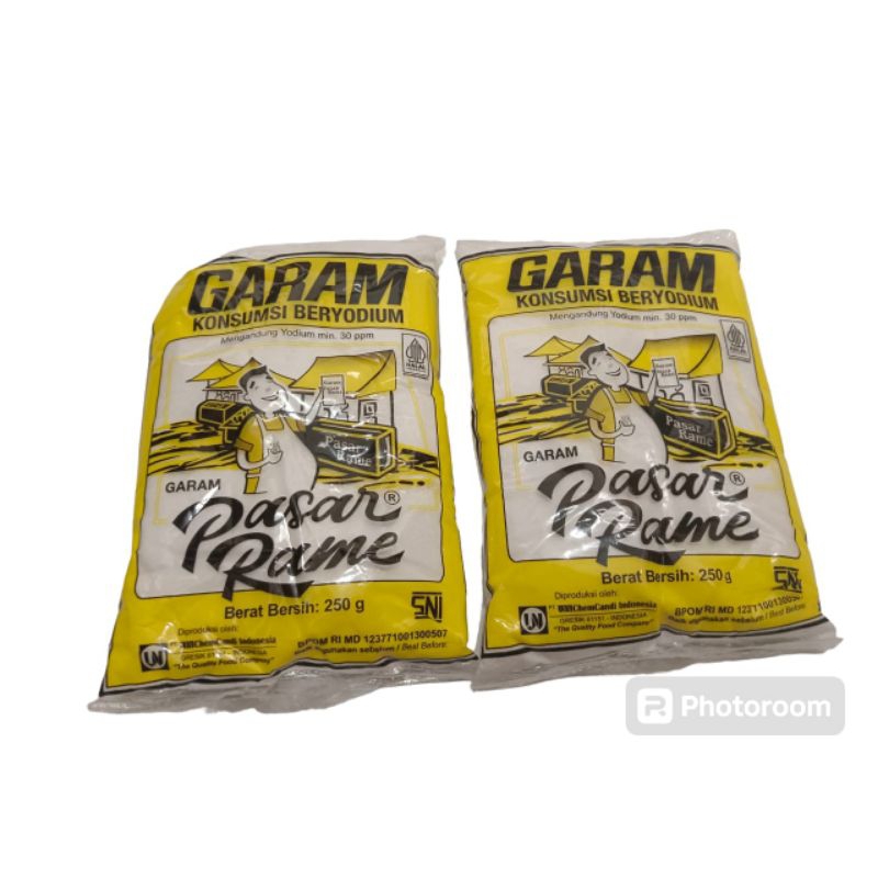 

Garam pasar rame konsumsi beryodium 250gr