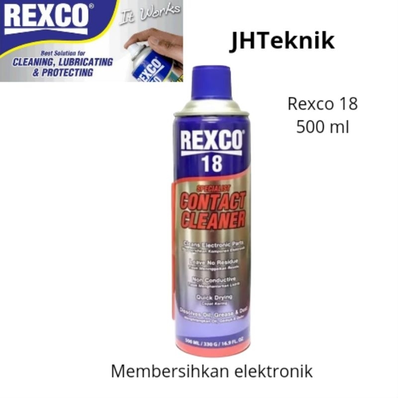 JHTeknik REXCO 18 500ML/Pembersih Elektronik REXCO 18 500 ML