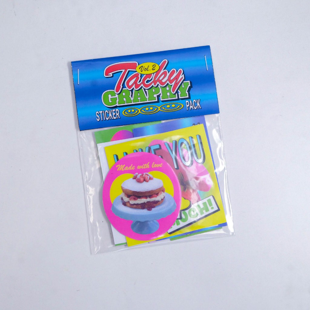 

TACKY GRAPHY STICKER PACK VOL.2