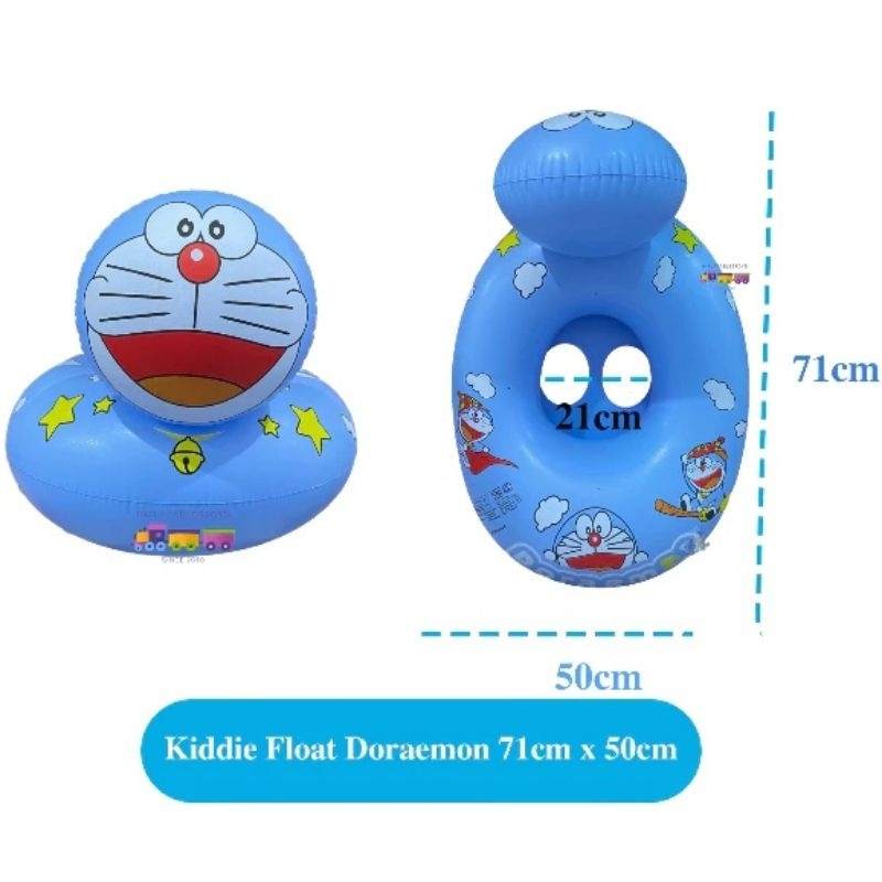 Pelampung Anak Kiddie Floats Doraemon Ride-On