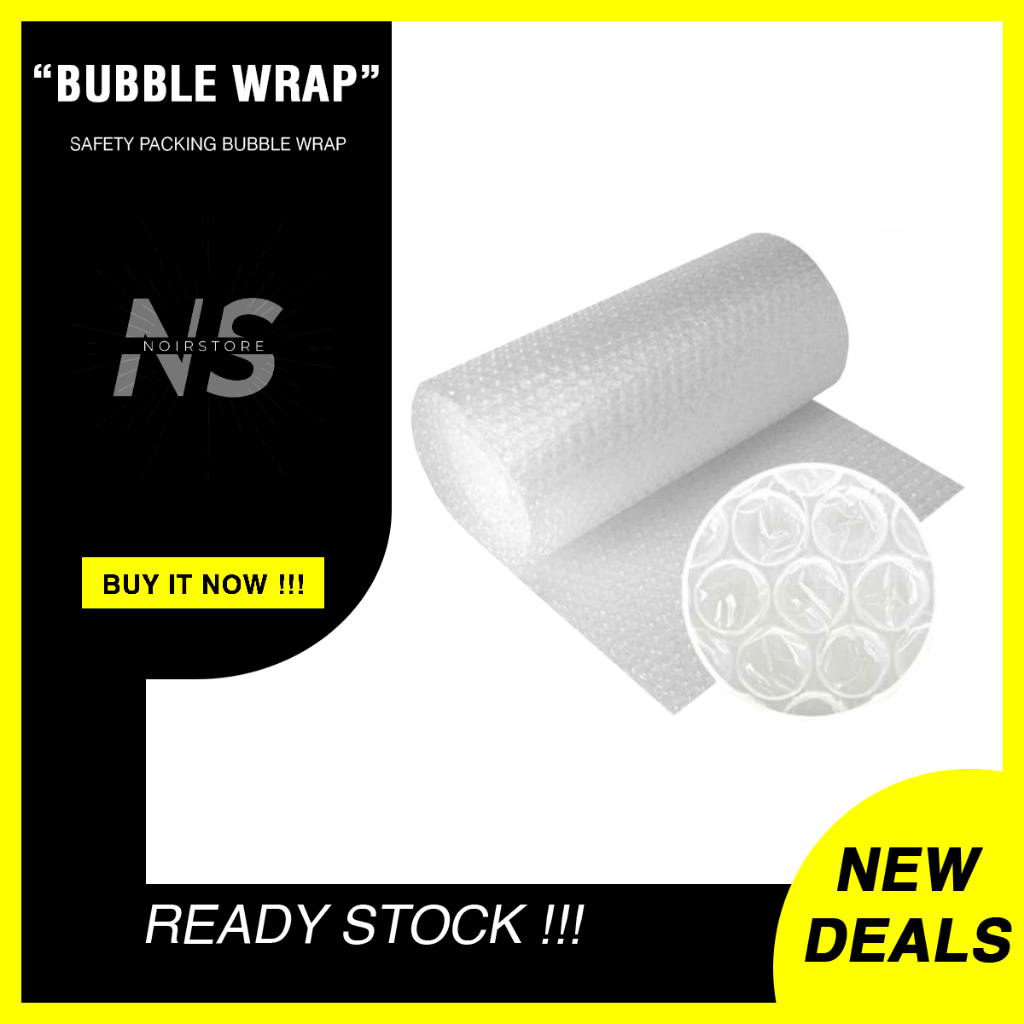 

BUBBLE WRAP SAFETY PACKING / TAMBAHAN PACKING EXTRA AMAN