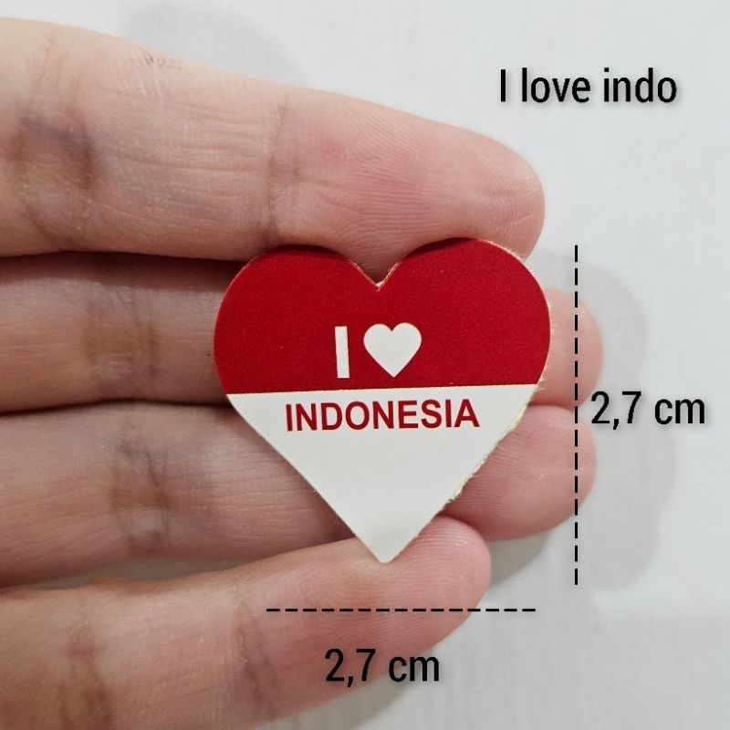 

Stiker Merah Putih, Stiker Pipi Merah Putih