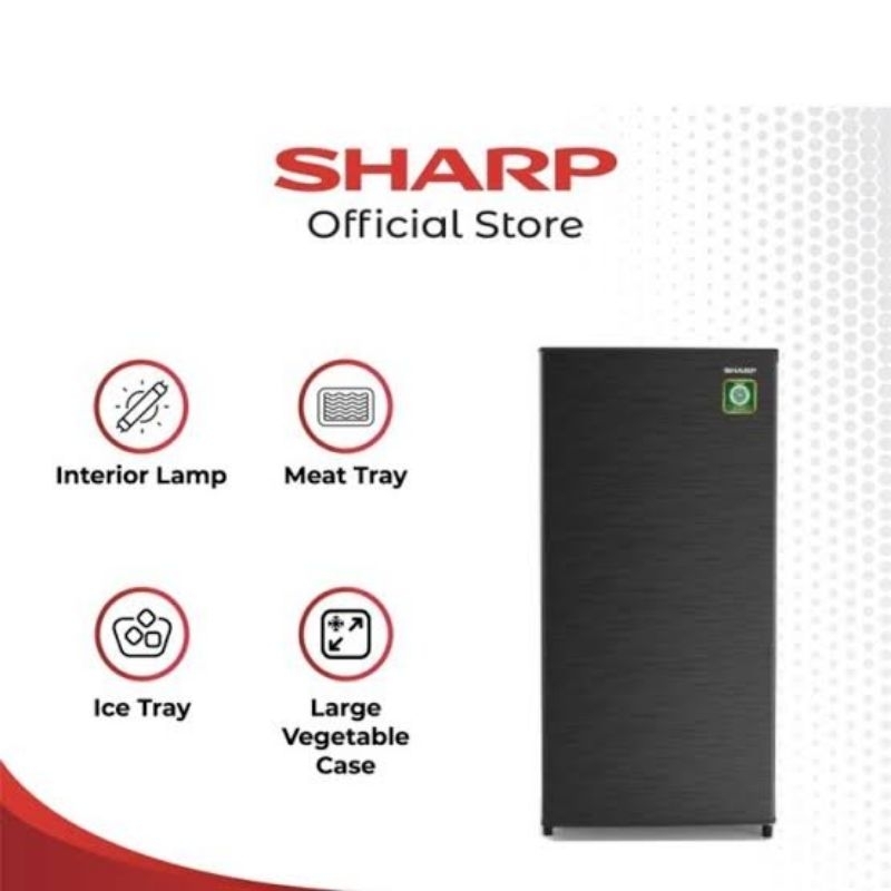 SHARP KULKAS 1 PINTU SJN192