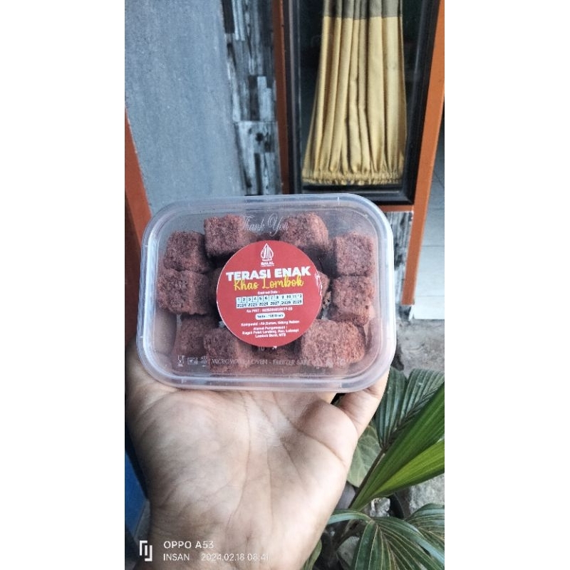 

Terasi enak khas Lombok kemasan cup