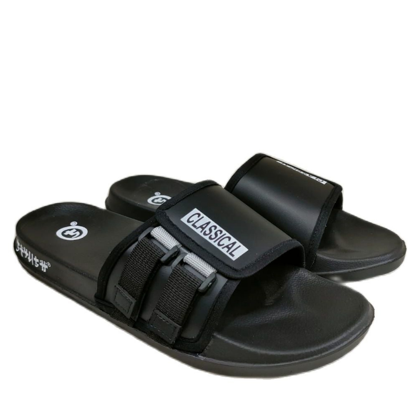 Is Touring - Sandal Selop Phylon 88 Hitam CL Sintetis Casual Terbaru 2026