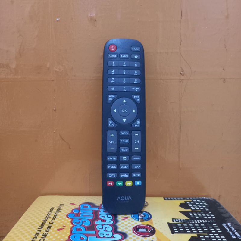 REMOTE TV AQUA
