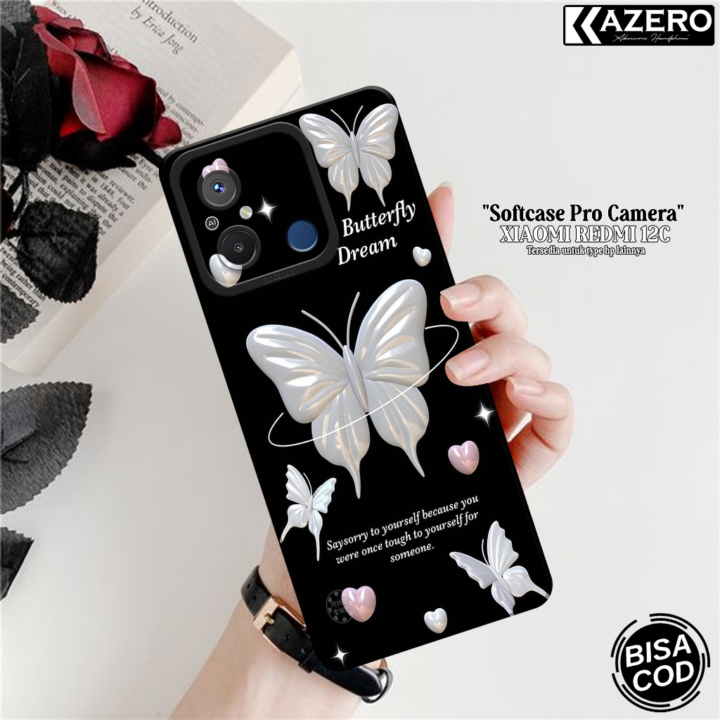Silikon XIAOMI REDMI 12C - Case Aesthetic - Softcase XIAOMI REDMI 12C Terbaru - Casing XIAOMI REDMI 