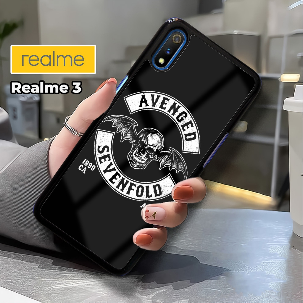 Case Realme 3 Casing Realme 3 [Avenged Sevenfold] Case Glossy Case Aesthetic Custom Case Hp Realme C