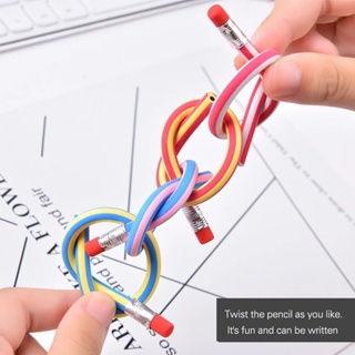 

S01 - Pensil Inul Flexsible Lentur Unik Lucu Alat Tulis Sekolah Pencil Karet Digulung Ditekuk