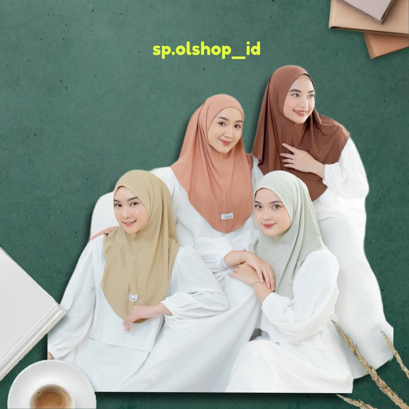 [BISA COD] KENAN DAILY HIJAB HAWA Size S NON PET/ HIJAB KENAN ORI