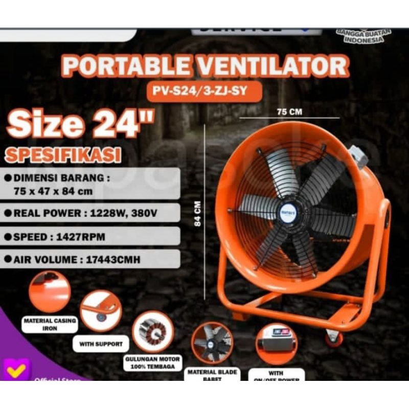 kipas blower ventilator Blower 24 inch kipas Drum blower fan