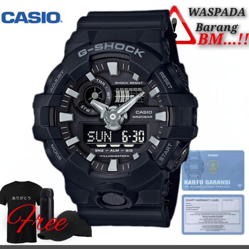 Jam tangan Casio G-shock GA-700-1BDR JAM tangan Casio G-shock, Jam tangan Pria casio G-shock. 100% O