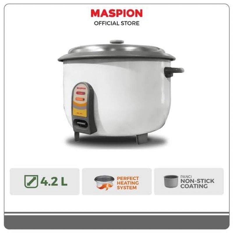 MASPION RICE COOKER 4.2 LITER MRC-300T BATAM GARANSI RESMI