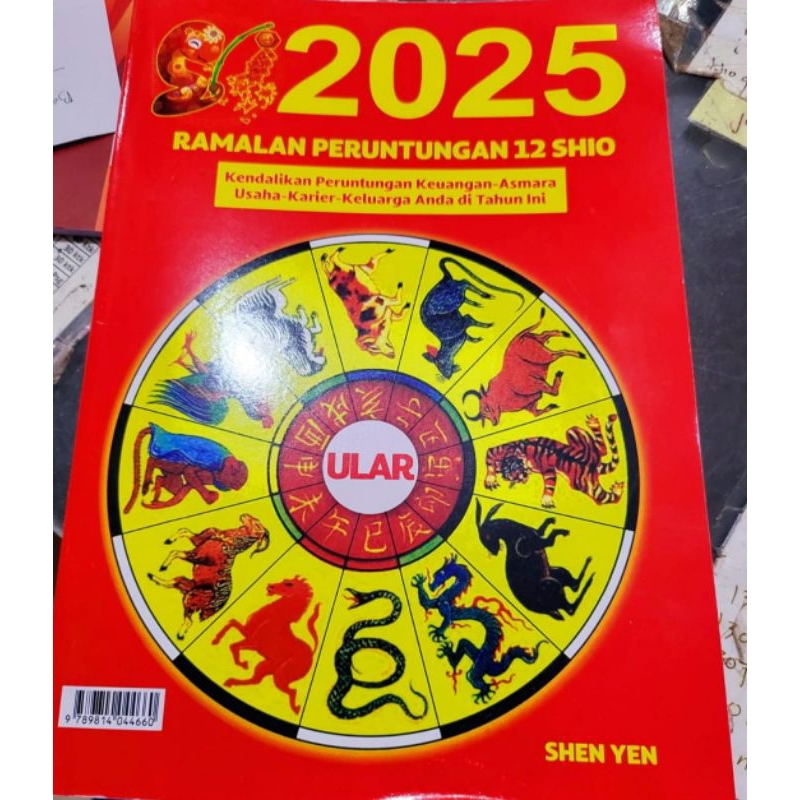 buku ramalan 2025 tahun ular shen yen zodiak