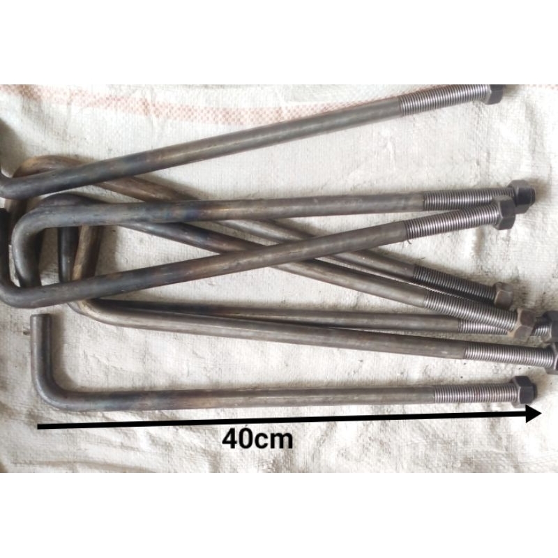 angkur m16x400 full size mur kunci 24 angkur L 5/8x16 inch