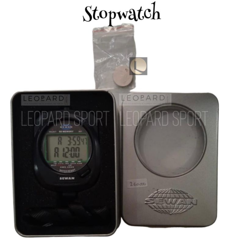 Stopwatch Sewan Original 60 Memory Digital Olahraga / SW8-2060