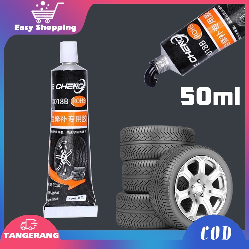 50ml Lem Tambal Ban Mobil Tire Glue Repair Universal Lem Perbaikan Ban Lem Ban Luar