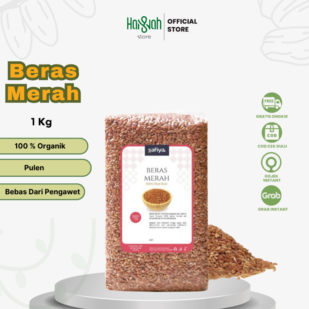 

Beras Merah Organik C4 Kemasan 1 Kg Kualitas Terbaik