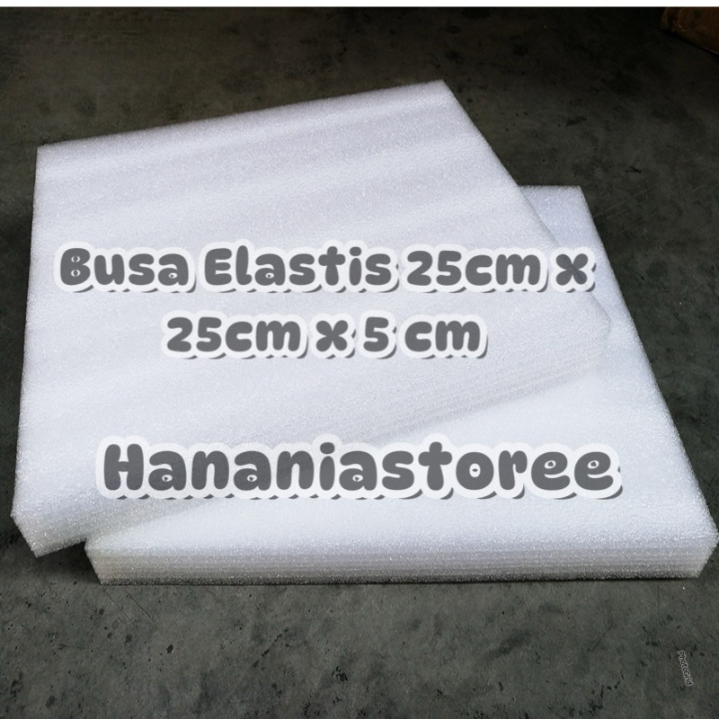 Busa PE Foam / Busa packing Putih / Polyfoam /  Busa Gabus Elastis Busa Dekorasi Bunga