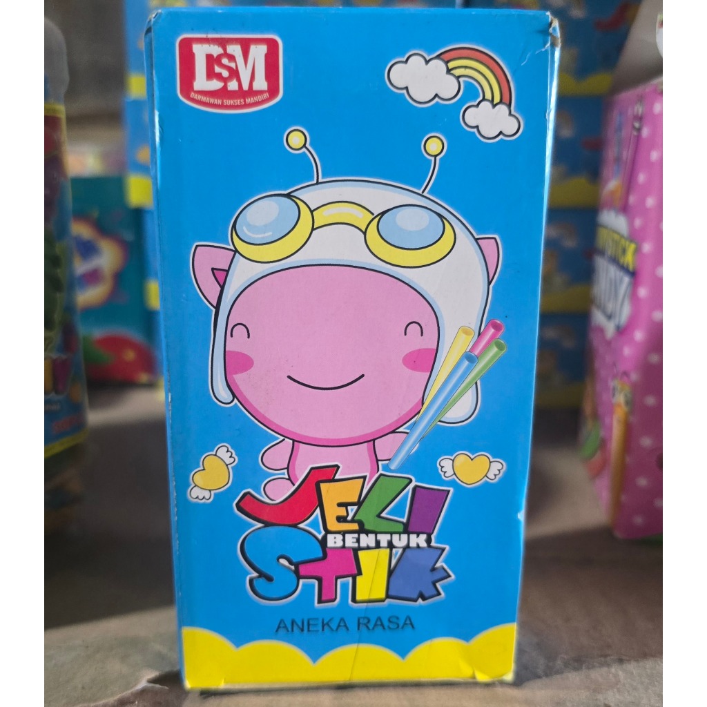 

Dam jeli bentuk stik biru isi 30pc -exp 06-2025