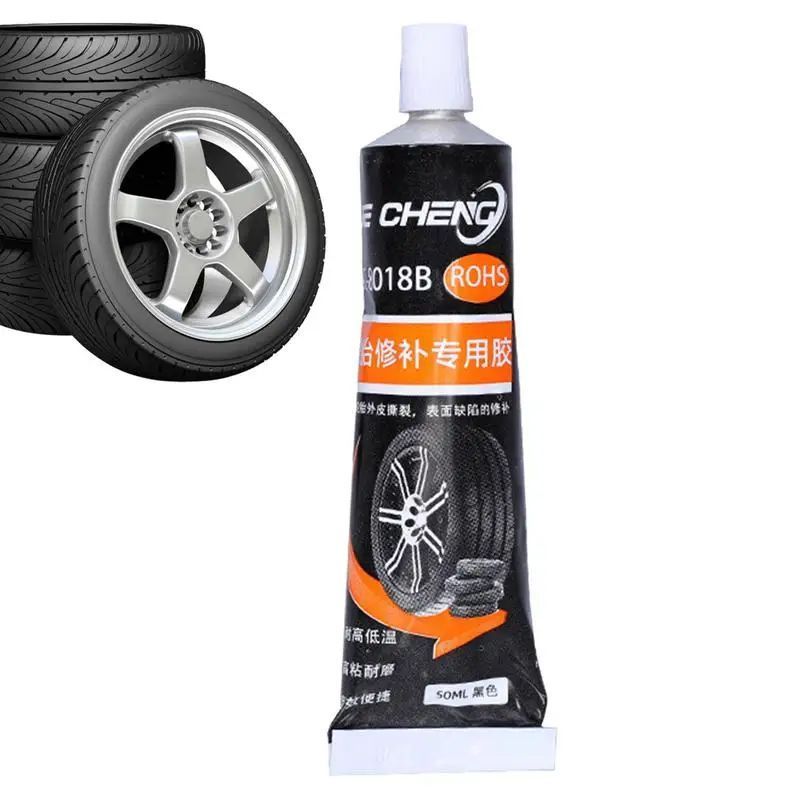 50Ml Lem Tambal Ban Mobil Tire Glue Repair Universal Lem Perbaikan Ban Lem Ban Luar Solusi Kebutuhan
