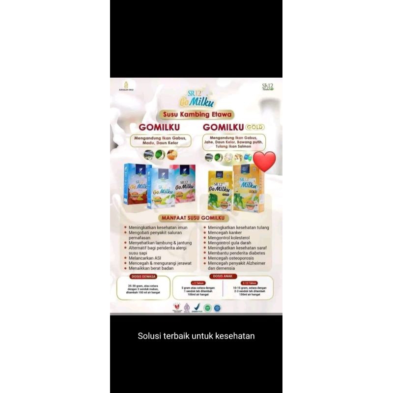 

susu etawa go milku SR12