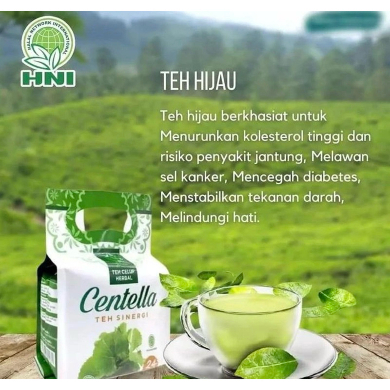 

Teh hijau herbal melancarkan peredaran sirkulasi darah