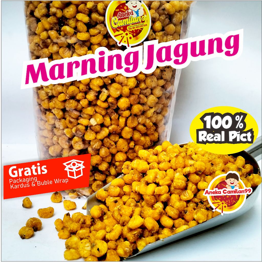 

Jagung Marning Gurih Asin 1kg