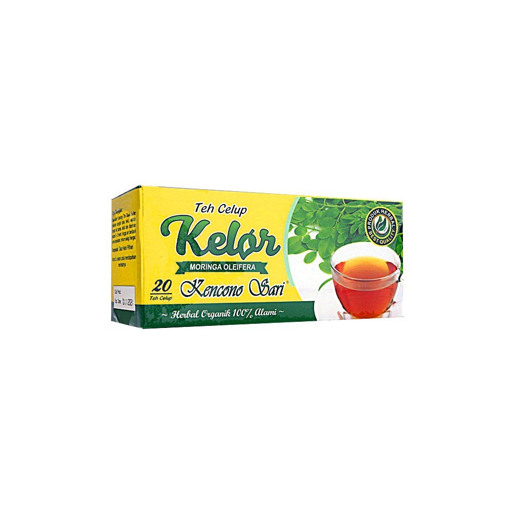 

KENCONO SARI - Teh Celup Daun Kelor Moringa Oleifera