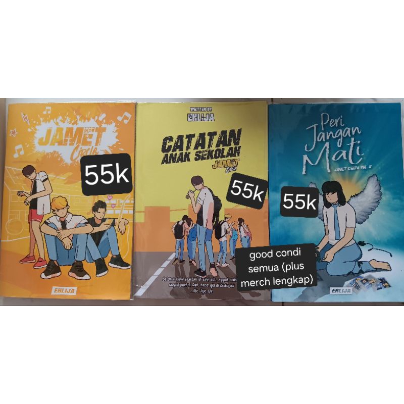 [Preloved] Novel Jamet Circle "EHLIJA"